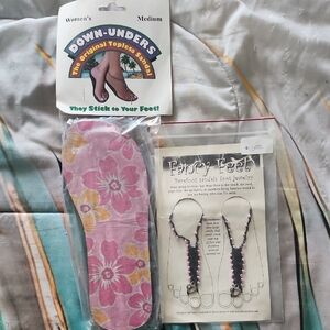 Pink Floral Down-Unders Topless Sandal